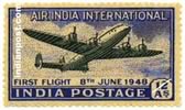 INAGURATION OF INDIA - U.K. AIR SERVICE 0304 Indian Post