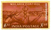 MALARIA CONTROL 0361 Indian Post
