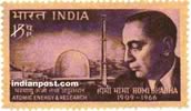 HOMI BHABA (SCIENTIST) 0535 Indian Post