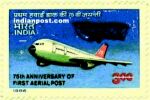 MODERN AIR IN. MAIL PLANE & HUMMER SUMMR 1186 Indian Post