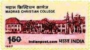 MADRAS CHRISTIAN COLLEGE 1242 Indian Post