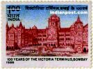 VICTORIA TERMINUS 1317 Indian Post