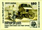 TRAVELLERS COACH AND MAIL CART 1359 Indian Post