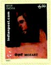 MOZART AT PIANO 1484 Indian Post