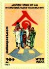 INTERNATIONAL YEAR OF THE FAMILY, 1994 1601 Indian Post