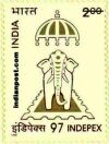 INDEPEX 97, NEW DELHI 1681 Indian Post